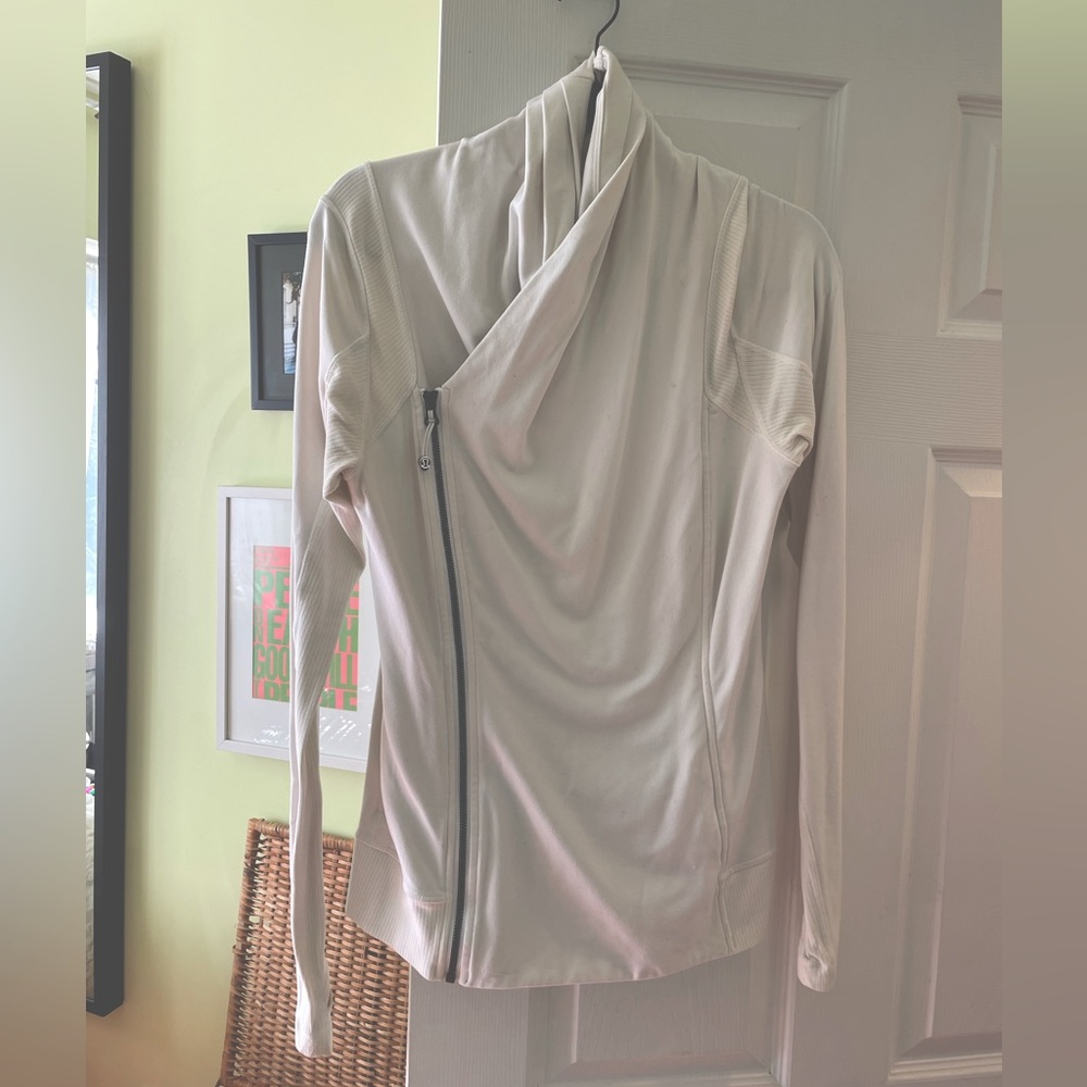 Lululemon cowl neck jacket.